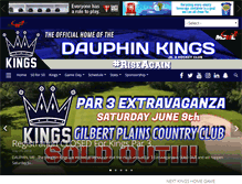 Tablet Screenshot of dauphinkings.com